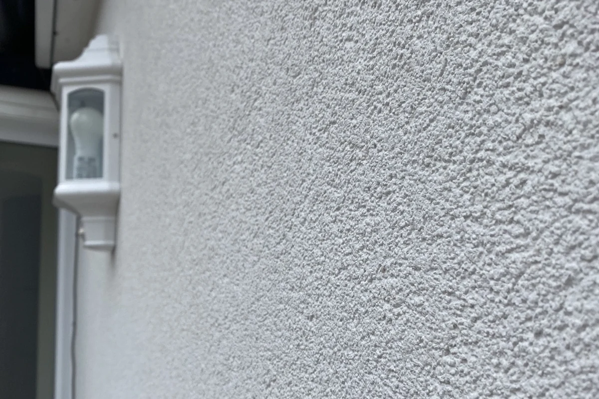 Silicone render transformation project photography in Grays, Essex